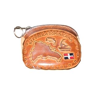 Dominican Republic‎ Leather Coin Purse